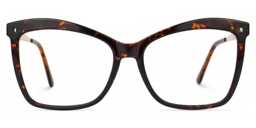 Trendy Libby Tortoise Butterfly-Shaped Glasses